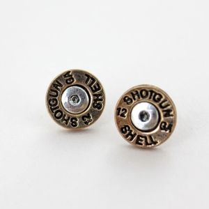 Shotgun stud earrings
